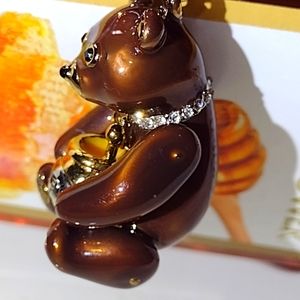 Juicy Couture Honey 🍯 Bear 🐻 with Pot Please Charm NWT